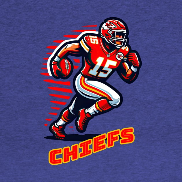 Kansas City Chiefs by Ken Savana